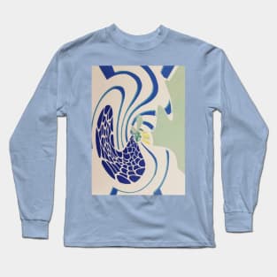 Down the Sink (White/Blue/Green) Long Sleeve T-Shirt